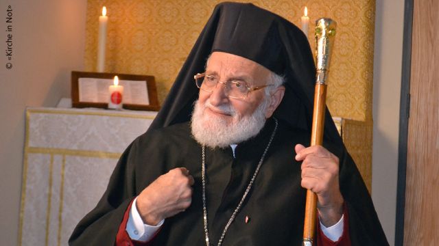Patriarche émérite Gregorios III Laham, Syr